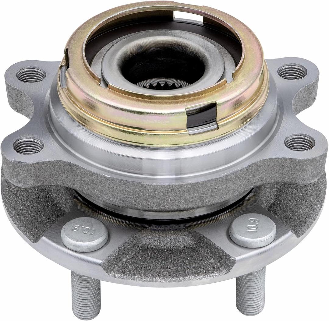 Front Left/Right Wheel Bearing Hubs Assembly Compatible with Nissan Altima 2007-2012 (2.5L 4-Cylinder Models Only), 5 Lugs w/ABS, Replaces 513294, 1PCS
