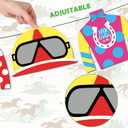 HunnmingRe 4 Pieces Derby Party Decorations Derby Day Party Banners Jockey Silk Banner Horse Racing Garland Streamers Decorations for Run for The Horse Themed Birthday Supplies