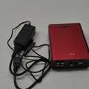 FiiO K7 Full Balanced HiFi DAC Headphone Amplifier AK4493S*2, XMOS XU208 PCM384kHz DSD256,USB/Optical/Coaxial/RCA Inputs, 6.35mm/4.4mm Output (Red)