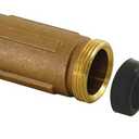 EZ-FLO 20543LF Long Pattern Compression Coupling, 1/ 2 inch IPS x 3/ 4 inch Copper, 5 inch Length, brass