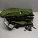 Triangle Tarps Outdoor Canopy Tent Sun Protection Awning Cloth Easy to Install Store Picnic Tent (Olive Green)