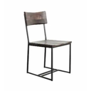 2 Piece Haven Dinning Chairs 2 Pack Grey Washed 2PK H-25.59" /W-40.16"/ D-22.05"