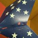 Y&K Decor American Barn Star US Flag Star Outdoor Decor Metal Barn Patriotic Wall Decoration July 4th Country Patriotic Wall Ornament Outdoor Decoration