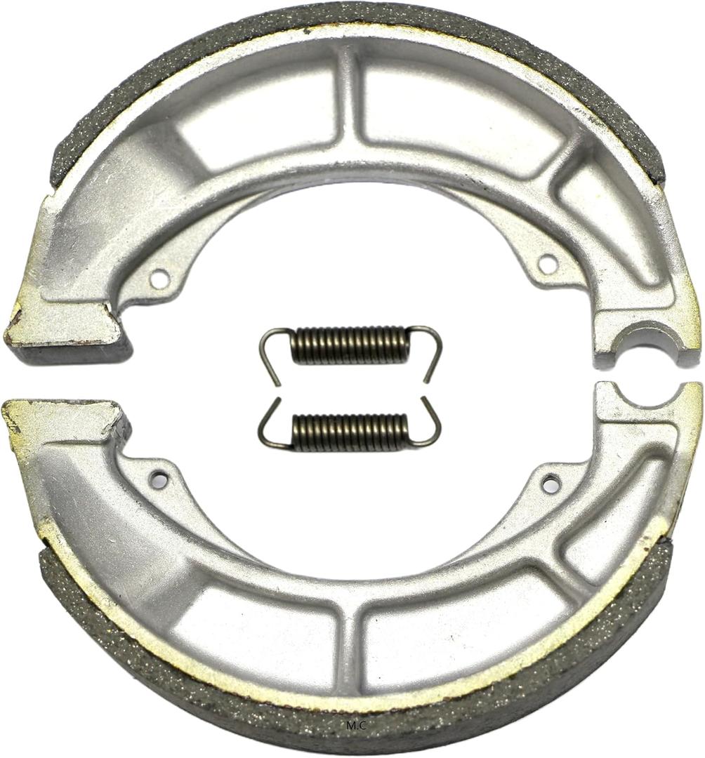 Rear Brake Shoes for Suzuki LTF250 Ozark 250 2002-2014 - LTZ250 Quadsport 250 2004-2009 - LT-F250 LT-Z250 Brakes Drum Pads 636 MC0235