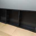 Furinno Reed 3-Tier Closet Organizers and Storage, Closet Organizer, Open Shelf Closet Storage, for Wardrobe, Bedroom, Living Room, 6-Inch Width, Blackwood