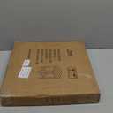 LZRS Round Adirondack Patio Side Table End Table, Outdoor Side Tables for Patio, Backyard,Pool, Indoor Companion, Easy Maintenance & Weather Resistant(Brown)