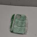 MOFT Designed for iPhone 15 Pro Max Case, MOVAS Vegan Leather Soft & Smooth & Anti-Scratch Protective Phone Case, Compatible with MagSafe, Fine Fiber Lining, Lifted Camera Ring Magnetic Case, Seafoam