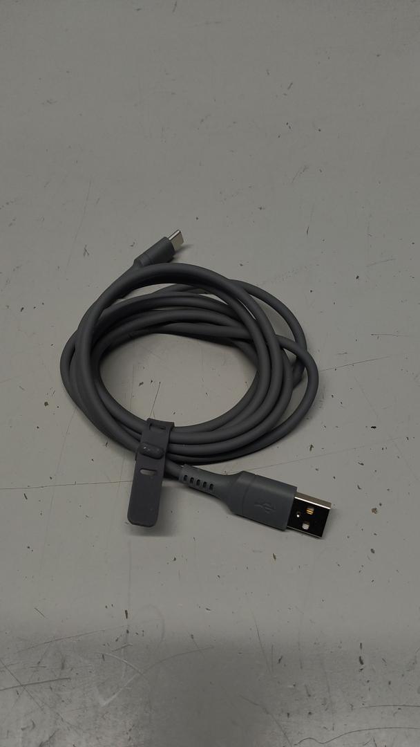 ZGEAR SILICONE CABLE USB C - 6 FT GREY