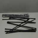 Easel Stand for Wedding Sign & Poster 63'' Easels for Display Portable Art Easel for Floor Adjustable Metal Easel Black 2 Pack