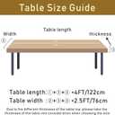 American Football Rectangle Tablecloth with Elastic Edge, Sport Rugby 4FT Table Cloths Washable Reusable Rectangular Table Cover for Kitchen Dining Party, 48" L X 30" W