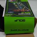 Upgraded Golf Putting Mat for Kids, 7.8 Ft Putting Green with LED Light up Holes, Glowing Balls, 2 Clubs, Toy Golf Game Set, Golfing Mats Indoor Outdoor, Sport Golf Gift for Kids Teens Family