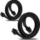 YEZriler 2-Pack 8 Pin PCIe Cable for EVGA Power Supply, PCIe 8 Pin Male to (6+2) Male PCI Express Power Adapter Sleeved 25-inch (63cm)