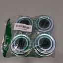 4PCS 2.72" Trailer Hub Cap,Trailer Axle Bearing Dust Cap Cup Grease Cover with 8 Rubber Plugs,Bolt Metal Trailer Axle Wheel Bearing and Hub Dust Caps for Most 7000 to 8000 Pound Axles Dexter