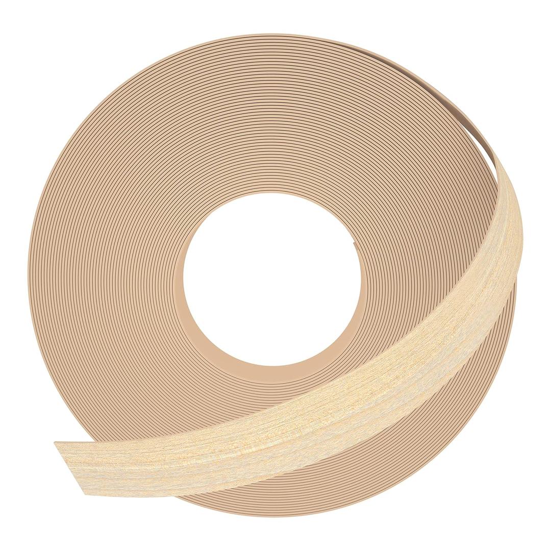 GSCIT Club Maple Edge Banding, 3/4 inch x 25ft Wood Edge Banding Pre-Glued Flexible, Veneer Tape Banding for Cabinet Repair Furniture Restoration