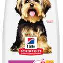 Hill's Science Diet Small & Mini, Adult 1-6, Small & Mini Breeds Premium Nutrition, Dry Dog Food, Chicken & Brown Rice, 4.5 lb Bag, BB Date: 02/2027