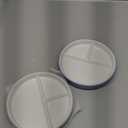 Elk and Friends Kids 6.7” Porcelain Divided Plates with Silicone Sleeves | Suitable for Babies/Kids/Toddlers | Microwave & Dishwasher Safe | Non Slip | Snack Dishes