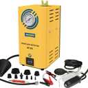 AUTOOL Automotive Smoke Machine EVAP Leak Detector 12V Car Fuel Pipe System Leakage Locator with Pressure Gauge for Car, Motorcycle, Truck, Boats and More