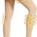 Ailaka Medical Compression Stockings for Women Men, Thigh High Footless 20-30mmHg Graduated Compression Socks with Silicone Band for Varicose Veins, Edema, Post-Surgery