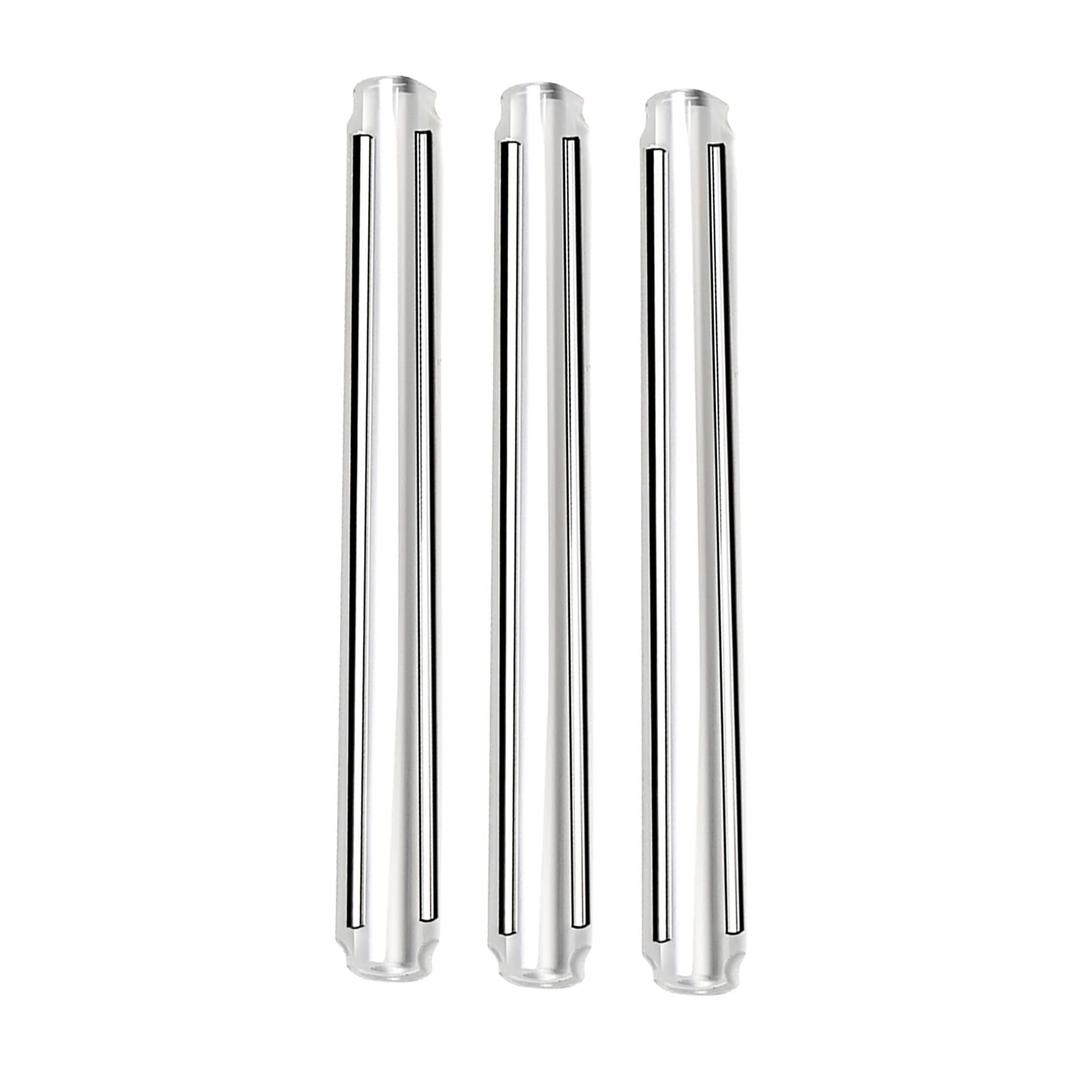 600pcs Fiber Optic Heat Shrink tubing Long 60mm Fiber Optic Cable Protective Tube Double Steel Needle 304 Stainless Steel PE Transparent Bare Fiber Fusion tubing hot melt tubing Fiber Splice Sleeves