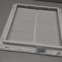 Howeall 14"W x 14"H [Duct Opening Size] Steel Return Air Filter Grille - Removable Face/Door for 1 inch Filters -HVAC Vent Cover Grill - White [Outer Dimensions: 16 5/8"W X 16 5/8"H]