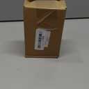 HOMOTEK 10 Pack Drawer Bin Cup Pulls Dresser Pulls for Cabinets Brushed Brass - 3 Inch Hole Centers Furniture Handles,Kitchen Cabinet Hardware