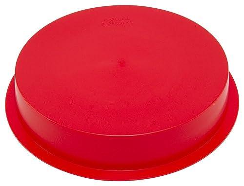 Caplugs T-1076 T Series, Plastic Tapered Cap and Plug, Red LD-PE, Protective Closures, Dust & Moisture Seals, MIL Spec, SAE Fittings, EZ Remove, Cap OD 4.57" x Plug ID 4.85", Pack of 50 (99190767)