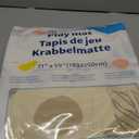 Blissful Diary Baby Play Mats for Floor, 71x59 Inch Extra Thicker & Large Soft Cushioning Foam Playmats for Babies and Toddlers, Foldable Washable Baby Crawling Mat for Playpen, Earth Tones Design