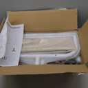 Kids Clothing Rack - Garment Rack with Bottom Storage Shelf for Children, Small Baby, & Toddler, Clothes Organizer, Shirts, Dresser, Hat, Backpack, Bedroom, White