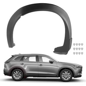 Rear Right Side Wheel Fender Molding Trim Compatible with Mazda CX-9 2016-2023# TK48-51-W50F TK48-51-W50H TK4851W50F TK4851W50H Rear Right Wheel Arch Molding