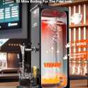 WantJoin Commercial Hot Water Dispenser - 35L(9.2 GAL)/Hour Water Boiler Step-Heating Electric Countertop Water Dispenser Automatic Temperature Control Max 212F for Boba Tea Coffee Shop Office