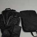 BAGAIL 6 Set Ultralight Compression Packing Cubes Packing Organizer for Travel Accessories Luggage Suitcase Backpack (Black)