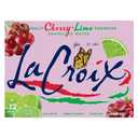 La Croix Water Sparkling Cherry Lime, 12 Fl Oz, 12 Pack (EXP 05/05/27)