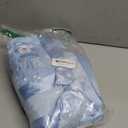 30x40 Fleece Baby Nursery Blanket with Satin Trim for Boys, Girls, and Unknown Gender Baby (Blue)