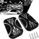 Motorcycle Brake Clutch Master Cylinder Covers Aluminum Left and Right Brake Reservoir Cylinder Cover for Harley Touring Road King Electra Street Glide Ultra Classic