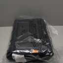 CARSHION Back Massager with Heat,Heated Seat Cover Cushion with 5 Vibrating Massage Nodes Chair Pad for Pain Relief Home Office Use (Black)