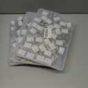 4 x 36 Pack Fairy Lights Battery Operated, 3 Speed Modes, Extra 40 Batteries for Replacement, 7Ft 20 LED String Lights, Waterproof Copper Wire, Twinkle Firefly Lights for Christmas Decorations,Colorful (Multicolor)