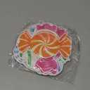 Pasimy 60 Pcs Candy Decorations Candy Cutouts Bulletin Board Set Sweet Peppermint Paper Cutouts for Candyland Themed Party Birthday Classroom Door Home Window Wall Supplies