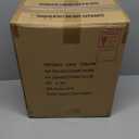 Amllas 8 Pack Shoe Boxes Black Plastic Stackable, Large Shoe Storage Organizer,Drop Side Front Shoe Containers for Entryway,Sneaker Storage Fit up to US Size 13 for Men/Women(13’’x 10.6”x 8.3”)