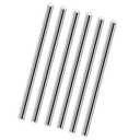 6Pcs 9.5mm x 406mm Stainless Steel Rod,16 Inch(406mm) Length 3/8 Inch(0.375"-9.525mm) Diameter 304 Stainless Steel Round Rod for DIY Craft, CNC.