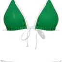 Brazil Mexico Jersey Y2k Halter Bikini Sets Cute 2 Piece Sexy Swimsuit Beach Sets Women Summer (Mexico Green, Medium)