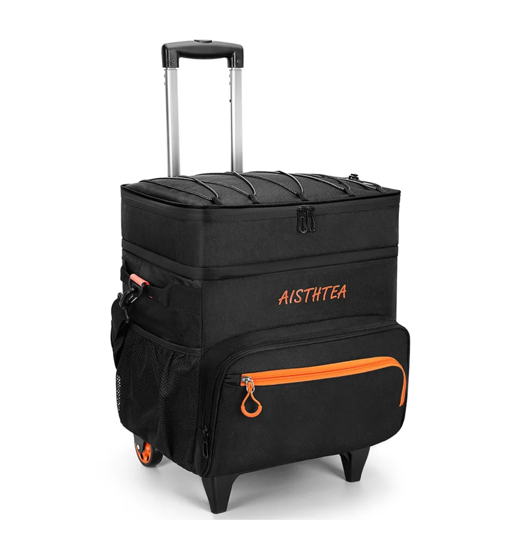 Rolling Cooler with Wheels and
