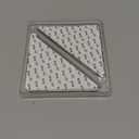 Rabenda 8 Pcs Grippers for Rugs, Non Slip Rug Pads for Hardwood Floors and Tiles, Reusable Rug Tape for Area Rugs, Dual Sided Adhesive Rug Pad Gripper Keep Corners Flat(Black)