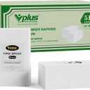 Vplus 510 Pack Paper Napkins Guest Towels Disposable Premium Quality 2-ply Dinner Napkins Disposable Soft, Absorbent, for Kitchen, Parties, Dinners or Events(White)