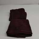 Belizzi Home Cotton 2 Pack Oversized Bath Sheet 35 x 70, Large Bath Sheet, Ultra Absorbent, Compact, Eco-Friendly and 100% Recyclable, Quick Drying and Lightweight Towel - Burgundy