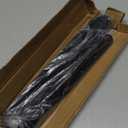 Flat Straight Braces, Black Mending Plate, Heavy Duty Metal Straight Brackets, Repair Joining Bracket, Repair Plates Fixing Bracket Connector for Wood, Furniture, with Screws