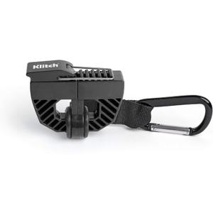 Footwear Clip, Shoe Bag, Hang Extra Shoes Cleats Boots or Gear on Your Bag. (1-Pack Black)