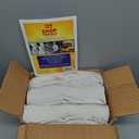 Simpli-Magic Cotton Shop Towels 14"x12" (150 Pack)  White Reusable Cleaning Shop Rags for Automobiles, Industries, Garage and Homes