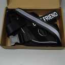 Haapaw Essential Dog Harness, No Pull Pet Vest with 3 Leash Clips, No Choke, Reflective, Adjustable and Padded, for Easy Walking and Training for Large Dogs(L, Black)