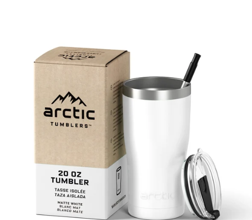 ARCTIC TUMBLERS White Tumbler, 30 oz
