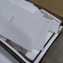 Vabches Vanity Makeup Mirror Desk with Stool, Makeup Vanity Set with 6 Drawers and Shelves, Vanity Table with Power Strip, Vanity Mirror 3 Lighting Color Adjustable, White (43.3*15.8*57in)